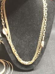 Vintage 2 Modern Costume Jewlery Lot Necklaces Earrings Bracelets Pins And More