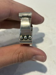 HEAVY Vintage Taxco 925 Sterling Silver Mexico RC Bracelet Good RARE