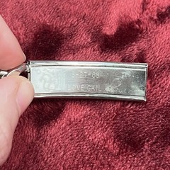Vintage Speidel Link ID Bracelet Rhodium Electroplated USA Engraved Tom 8-27-68
