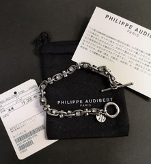 Philippe Audibert Chain Bracelet Silver Used Not specified