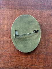 Antique 1920s Art Deco Flapper Girl Celluloid Brooch