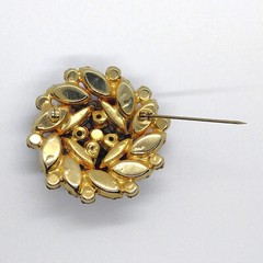 Vintage Juliana D&E Red Purple Fuschia AB Cha Cha Rhinestone Brooch and Earrings