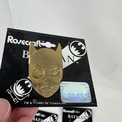 Vtg 1991 Lot Of 5 Batman Returns Cat Women Pin Earrings retro 90s Y2K DC Comics