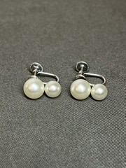 Vintage GOLD FILLED Non Pierced Earring Lot Clip On & Screw Back SIGNED JMS +