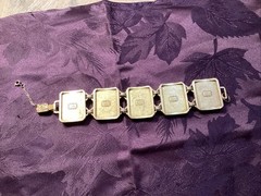 MAXIMAL ART John Wind SIGNED AND JOHN WIND SIGNED Collection Bracelet 1998 RARE