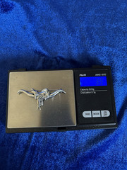 Vintage Estate Sterling Silver Texas Longhorn & Saddle Beau Brooch Rare !