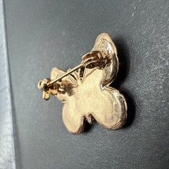 Colorful Rhinestone Butterfly Brooch Pin J37b
