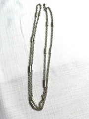 Vintage Silver Tone Sarah Coventry Necklace 36 Inches – As Pictured -VM146