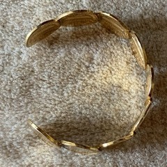 Vintage American Pennies Penny Cuff Bracelet 1970s, 2.25″ Diameter