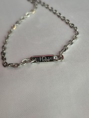 90’s Signed Hobé Bird Necklace Silver Tone Modernist Nature Shell Accent Artisan