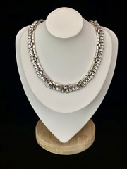 TRIFARI “Vanity Fair” 1956 Set Baguette Rhinestones Rhodium Alfred Philippe Box
