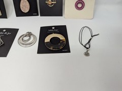 Vintage Pendant Lot Terra Necklace Charm Jewelry Set Mostly NWT 11pc