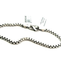 NIB EFFY sterling silver box bracelet 8.5in $252 retail