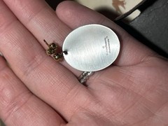 Vintage reed & barton damascene owl 24kt electroplate owl earrings