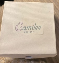 Camilee Designs Sterling Silver Turquoise Multi Gemstone Briolette Necklace Box