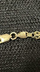 Vintage Gold Over Sterling Silver Italy 925 Multi Intertwined Chains Bracelet 7”