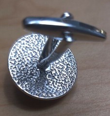 Pair Of Cufflinks – New No Brand Name On Cufflinks Purple Stone