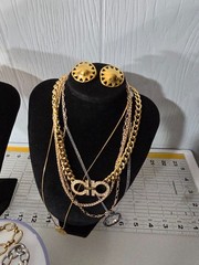 Mixed Metals Materials Gold and Silver Tone all Signed