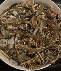 Mixed Estate Jewelry Mystery Lot – 925 SILVER ONLY Vintage Jewelry – 100 GRAMS