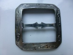 Lot of 7 Vintage Metal Fashion Belt Buckles