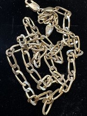 Vintage 14 Kt Solid Gold Chain Necklace