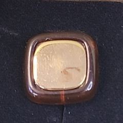 Vintage Napier 1984 Tortoise Collection Resin Clip On Screwback Earrings
