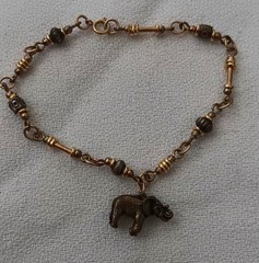 Elephant Bracelet 1/20 14k Gold Filled 7″