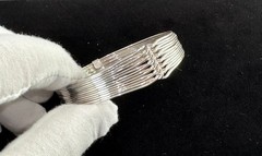 Vintage 950 Silver Multi Wire Cuff Bracelet