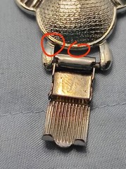 Vintage 1940’s Coro Panel Link Wide Bracelet Silver Tone Art Deco Style