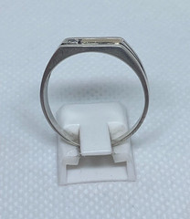 Vintage men’s ring Silver 875.Gold 375. S 11.25.Weight 2.91g. Ukrainian jewelry.