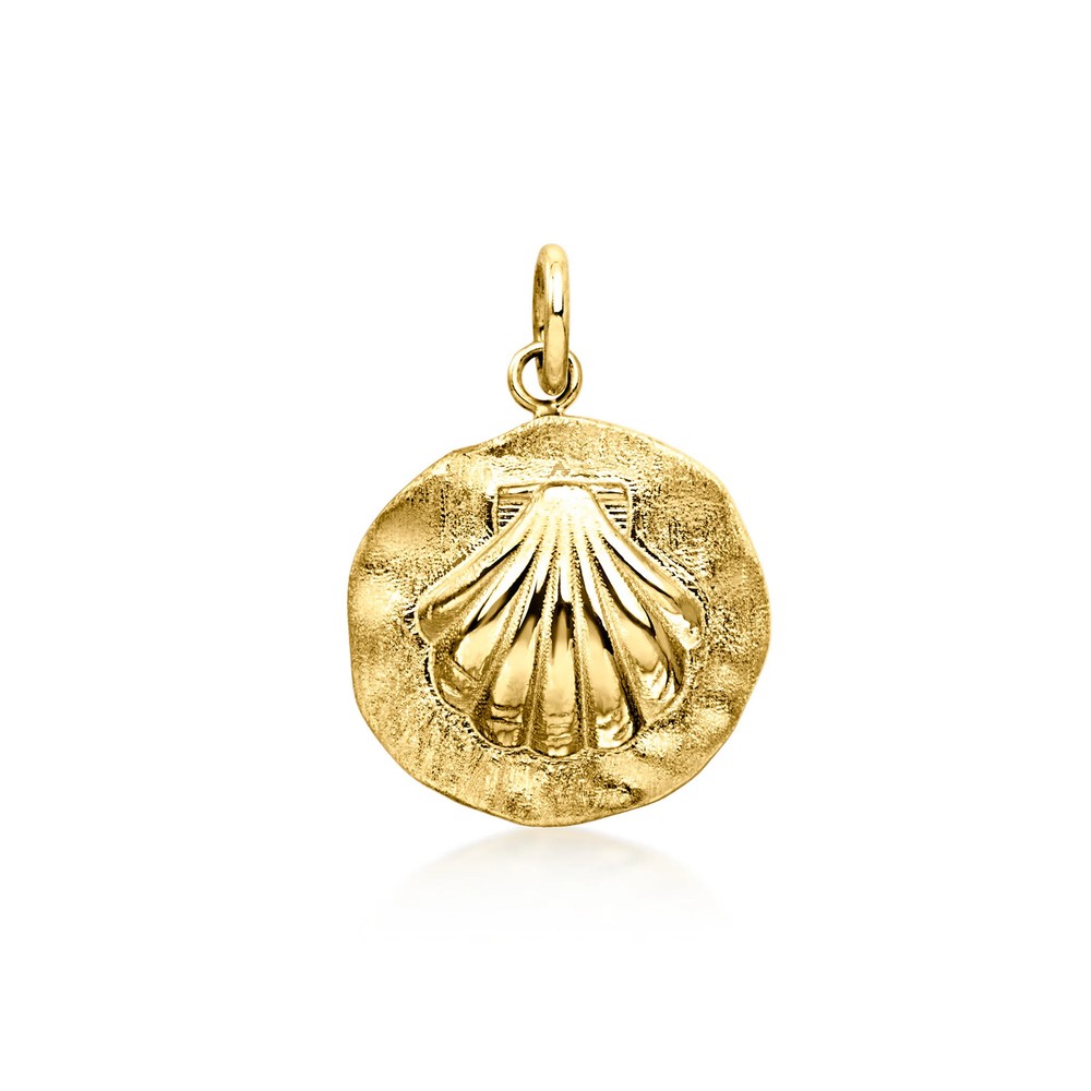 Ross-Simons Italian 10kt Yellow Gold Seashell Charm