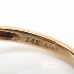 NYJEWEL 14k Rose Gold White & Colored Diamond Smoky Quartz Halo Ring