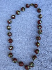 Estate Find Costume Jewelry Lot-Necklaces-Brooches-Bangles -17 Pieces