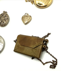 Vintage to Now Jewelry Pendant & Charm Lockets Gold & Silver Tone Lot of 12