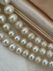 Vintage Pearl Necklace Three Strand Pearls Ciro Of Bond St London & New York