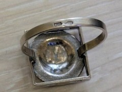Vintage men’s ring sterling silver 925 Size 11 Weight 3.38 g. Medusa Gorgon.