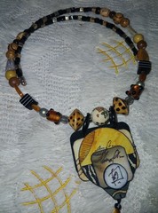 Suzanne Bellows Signed Necklace. Art Fair Purchase. One Of A Kind!