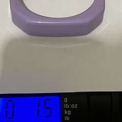 Vintage Lucite Acrylic Resin Bracelet Bangle Lavender Purple Japan Jewelry NoTAG