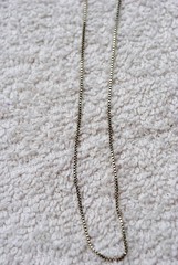 Vintage Box Chain Sterling Silver 925 necklace 18″ 2 grams AGI Italy