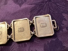 MAXIMAL ART John Wind SIGNED AND JOHN WIND SIGNED Collection Bracelet 1998 RARE