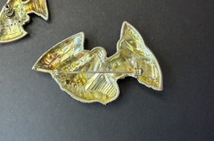 Vintage Egyptian Revival Nubian Queen Brooch & Earrings Set Askew London Style