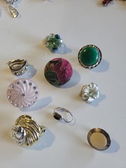 Miscellaneous Vintage Small/Mini Craft Jewelry Lot-Unique Items Charms