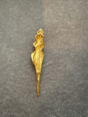 Gold-tone Brooch Seashell Very Good Condition