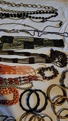 LARGE LOT VINTAGE 21 Pieces Womens Jewelry Mixed OVER 5 LBS