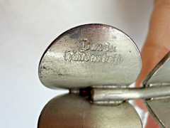 Vintage Necklace Modernist Dansk Denmark Unisex Brushed Silvertone 20 inches
