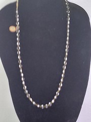 RARE: VINTAGE DE ROMA MILIFIORI 30IN VENETIAN GLASS NECKLACE WITH ORIGINAL TAG