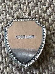 Vintage Sterling Silver Charm Alligator Adventure
