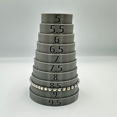 Silver Tone Aurora Borealis Rhinestone Tennis Bracelet Y2K Sparkle
