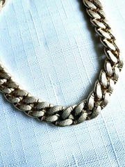 Vintage Gold Tone Necklace 23 Inches, Marked Western Germany. As Pictured -VM42