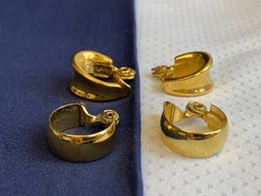 Vtg Clip-On Earring Lot Costume Jewelry Napier NWH Marvella Monet Sarah Cov
